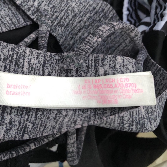 Pink VS Smocked Triangle Bralette Size XS - Picture 5 of 9